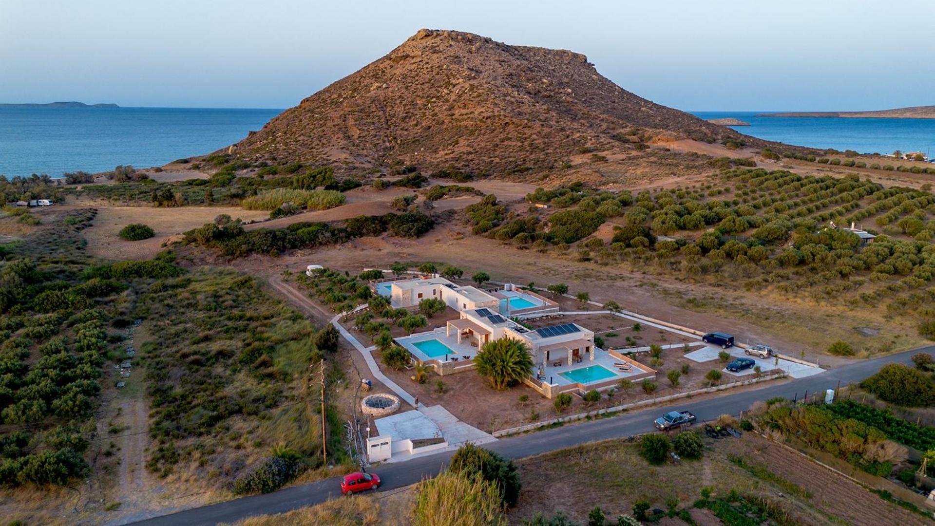 Kastri Hill Luxury Villas Palekastro Exterior foto