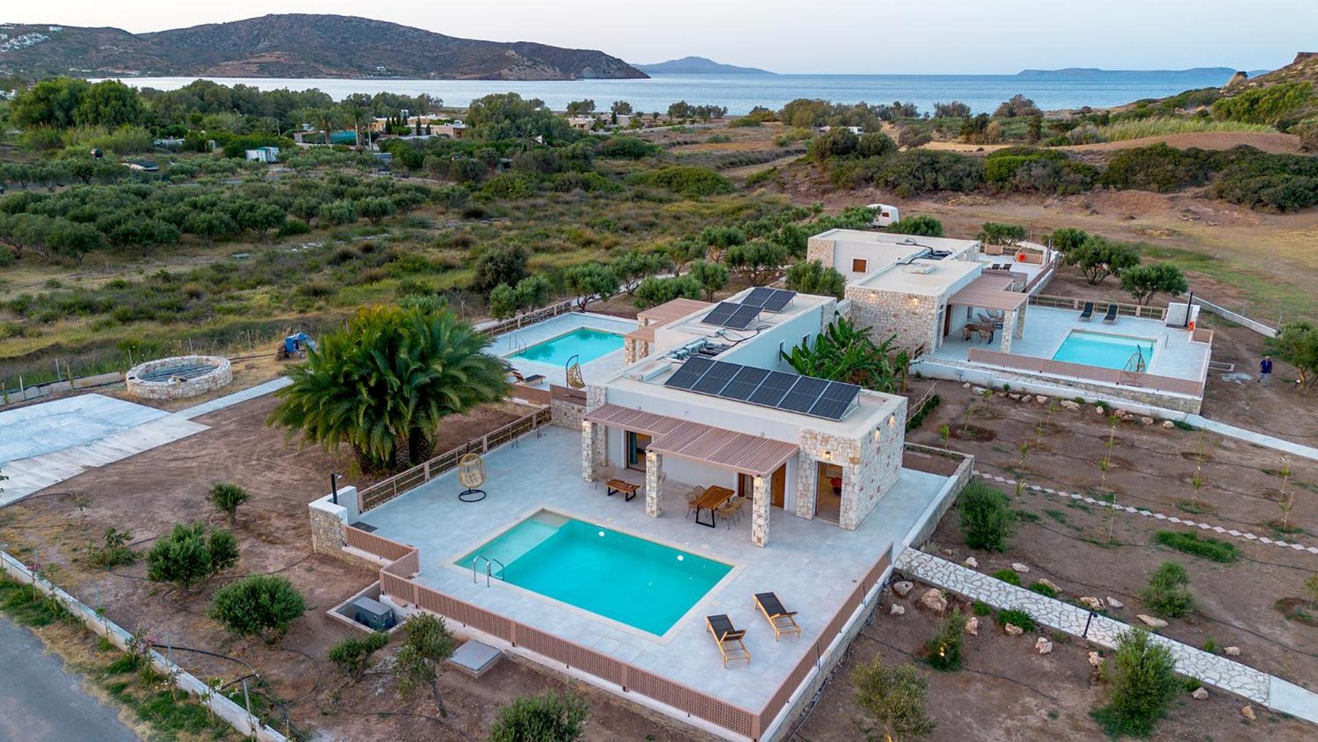 Kastri Hill Luxury Villas Palekastro Exterior foto